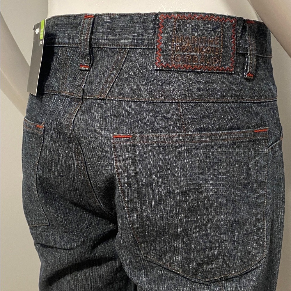 Dead stock NWT Marithe Francois Girbaud Dark Denim Jeans